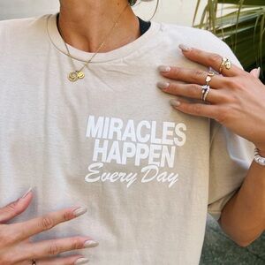 HWLF Miracles Happen Graphic T-Shirt